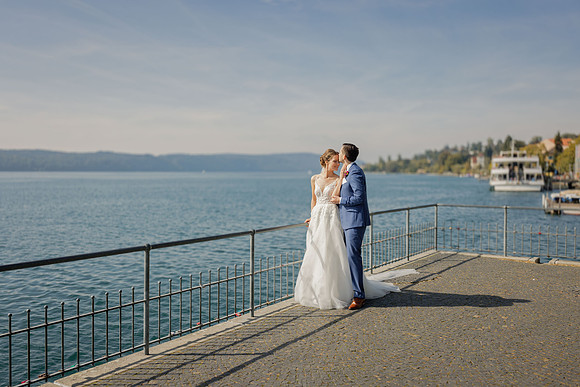 Hochzeitsfotograf mit Fokus auf den Bodensee