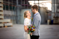 Urbane moderne Hochzeit in Lindau