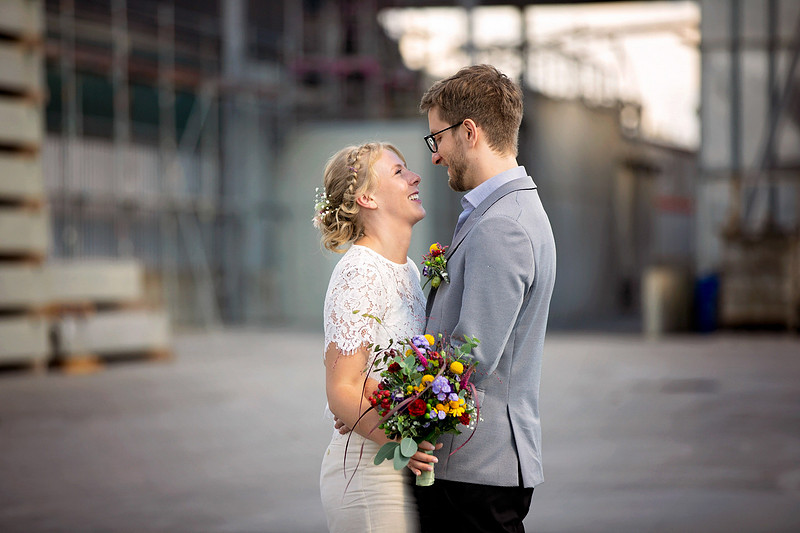 Urbane moderne Hochzeit in Lindau