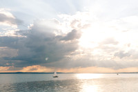 Lindau im Sonnenuntergang